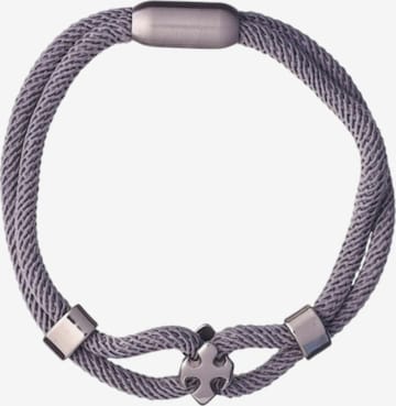THE GEM STORIES JEWELRY Rannekoru värissä harmaa: etupuoli