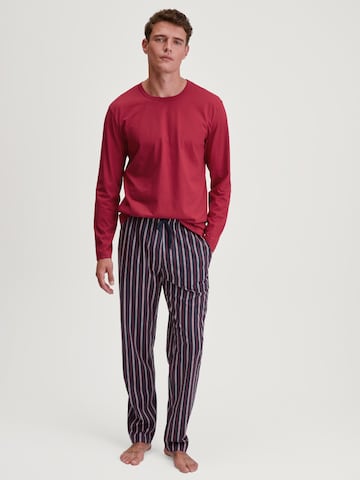 CALIDA Shirt 'RMX Sleep Leisure' in Rood