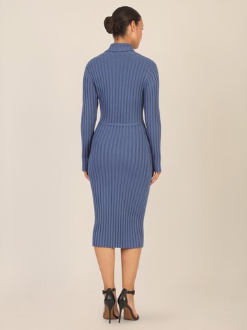 APART Knitted dress in Blue