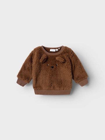 NAME IT Sweatshirt 'SINAI' in Brown