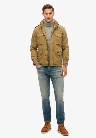 Superdry Tussenjas in Bruin