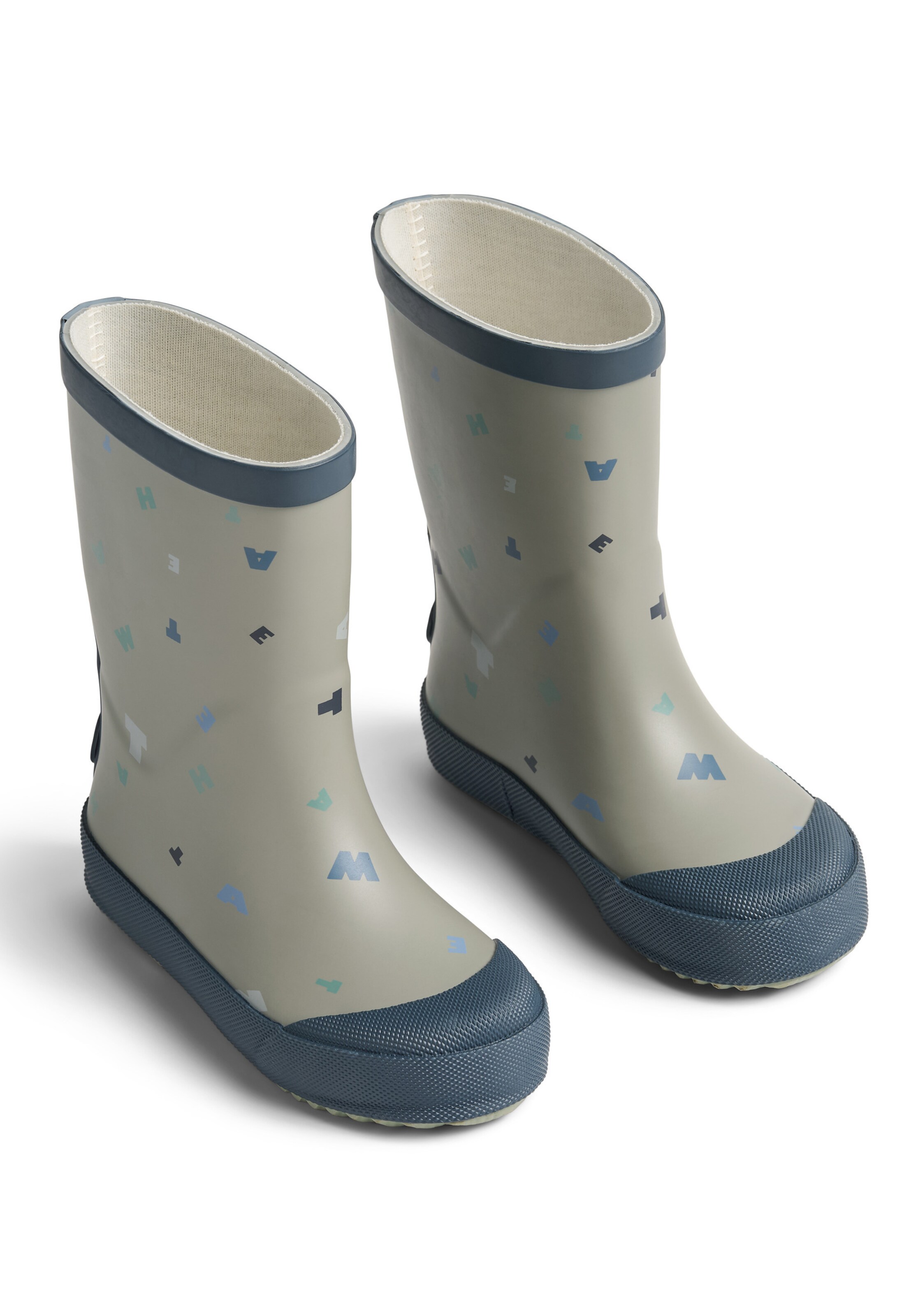 Bottes en caoutchouc 'Muddy' WHEAT en bleu