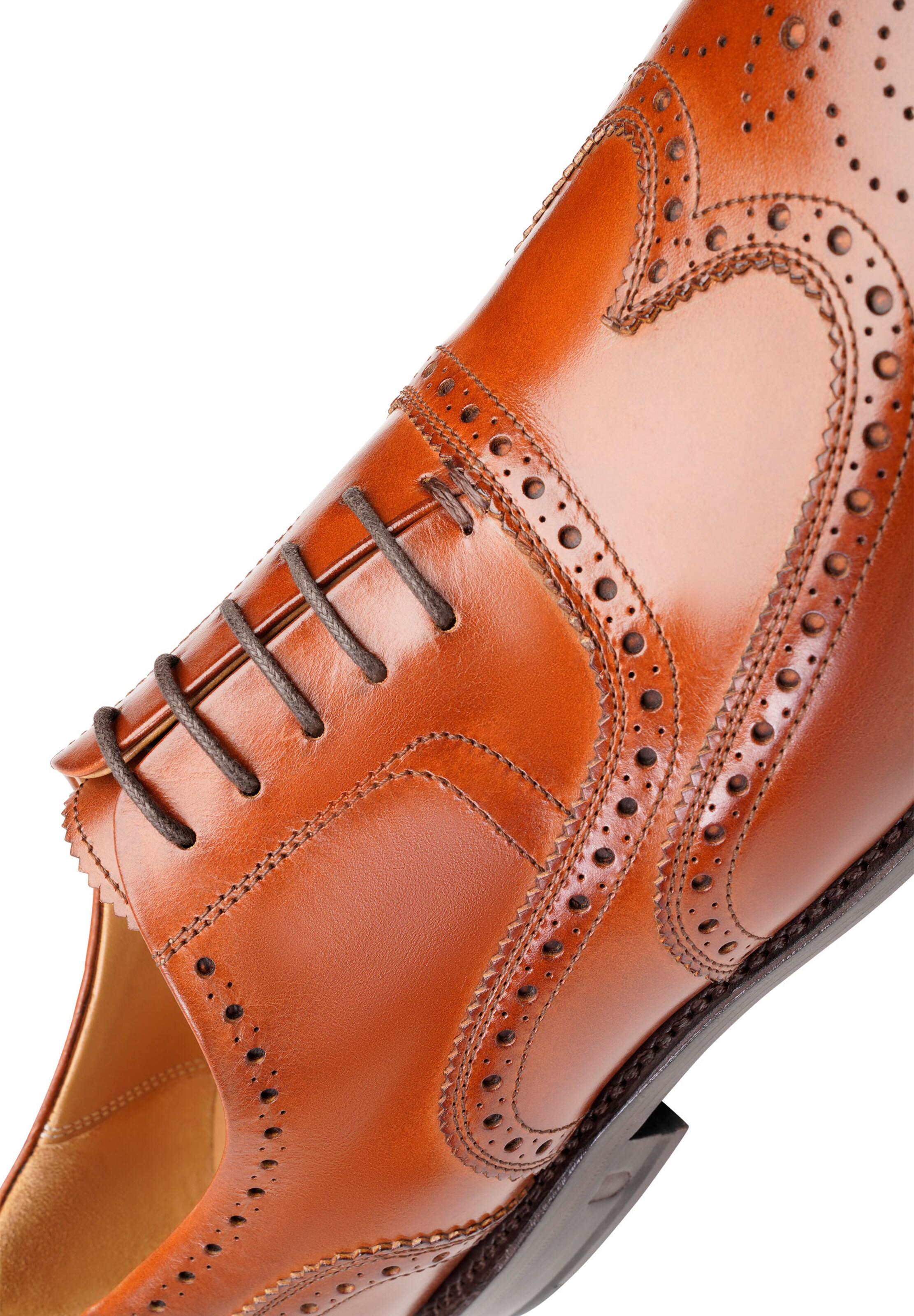 Henry Stevens Lace-up shoe 'Winston FBO' in Brown