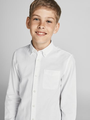 Jack & Jones Junior Regular fit Button Up Shirt in White
