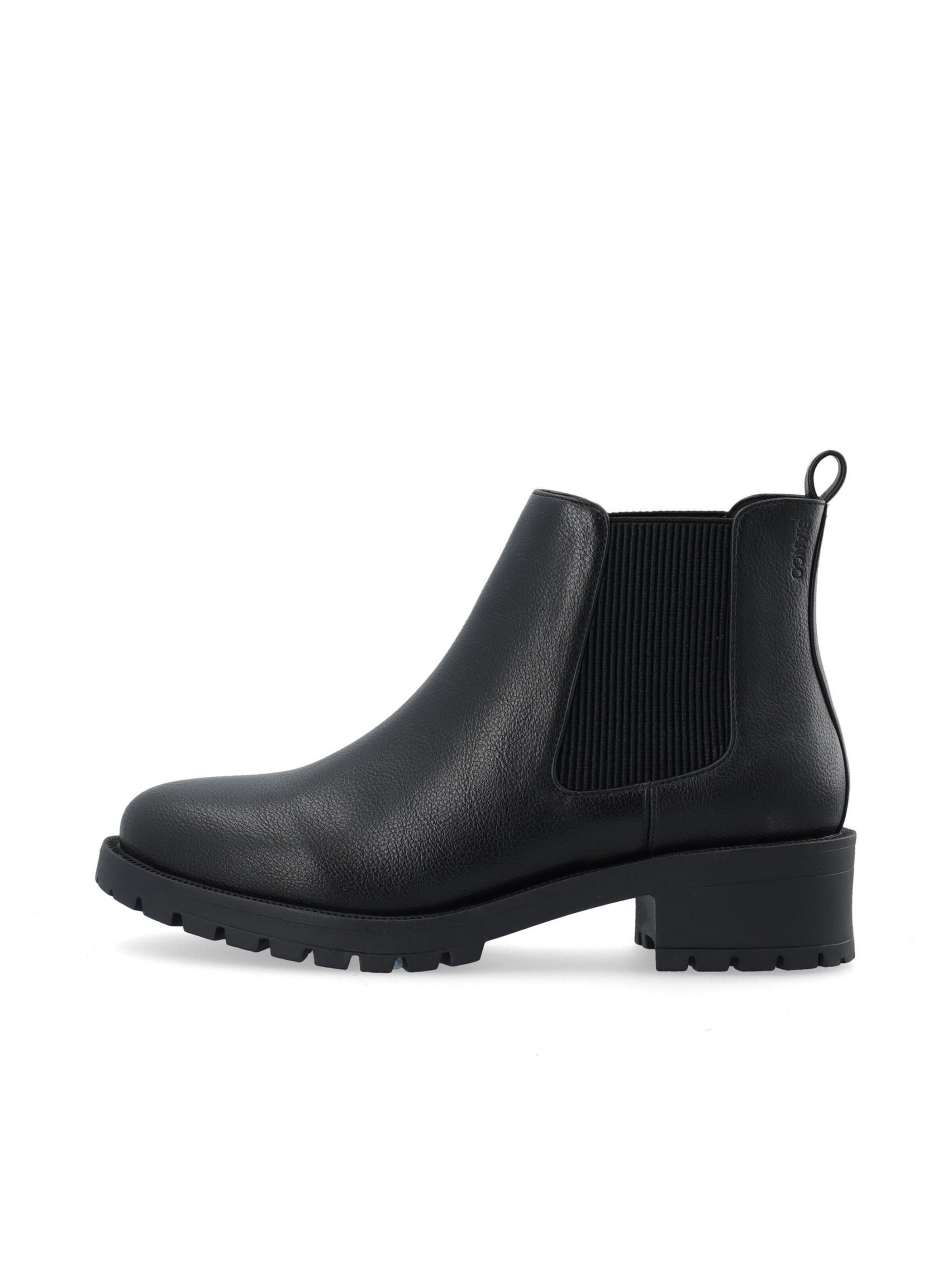 Bianco Chelsea Boots 'PEARL' i sort: forside