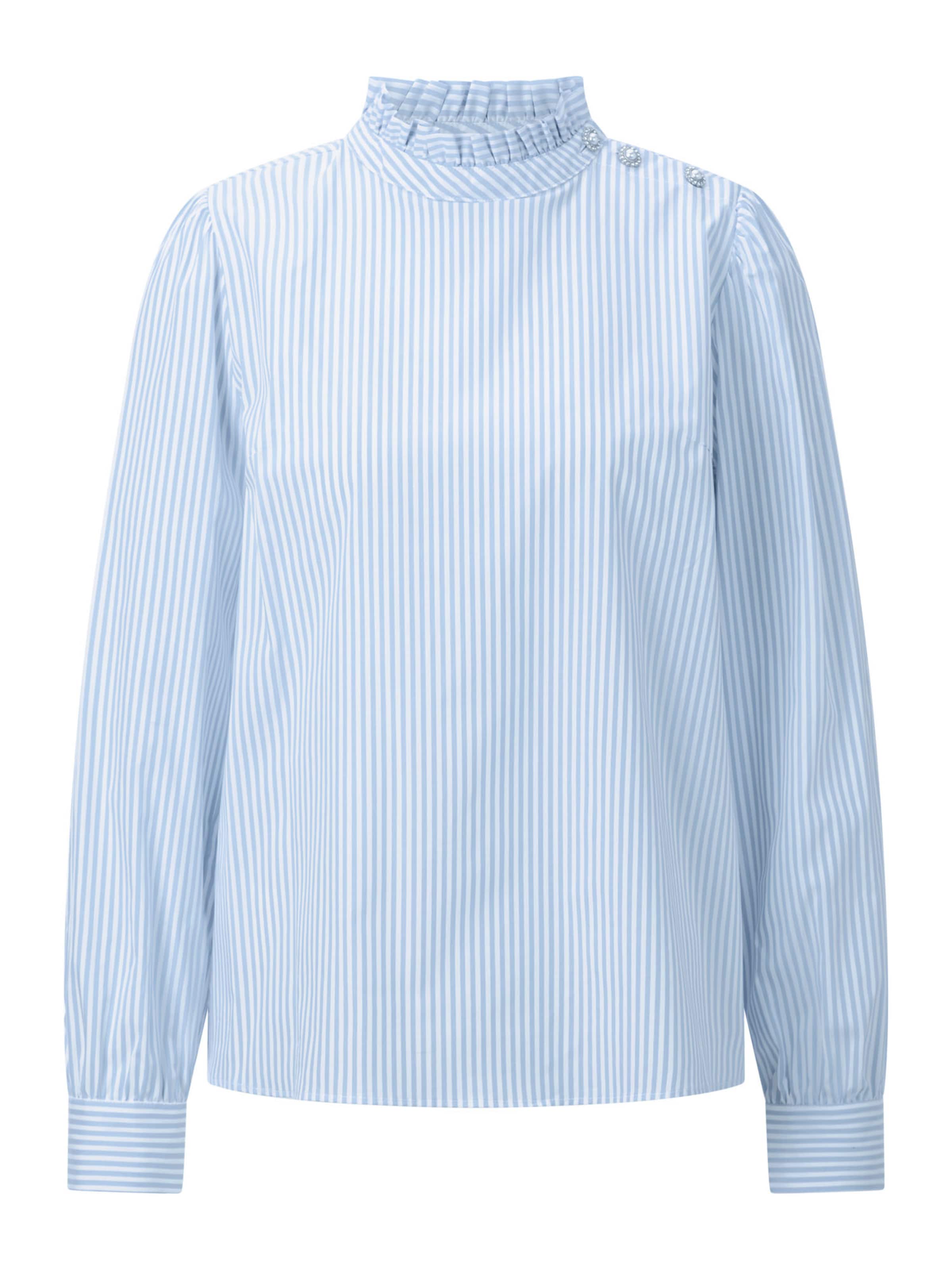 Rich & Royal Μπλούζα σε μπλε / λευκό, Άποψη προϊόντος