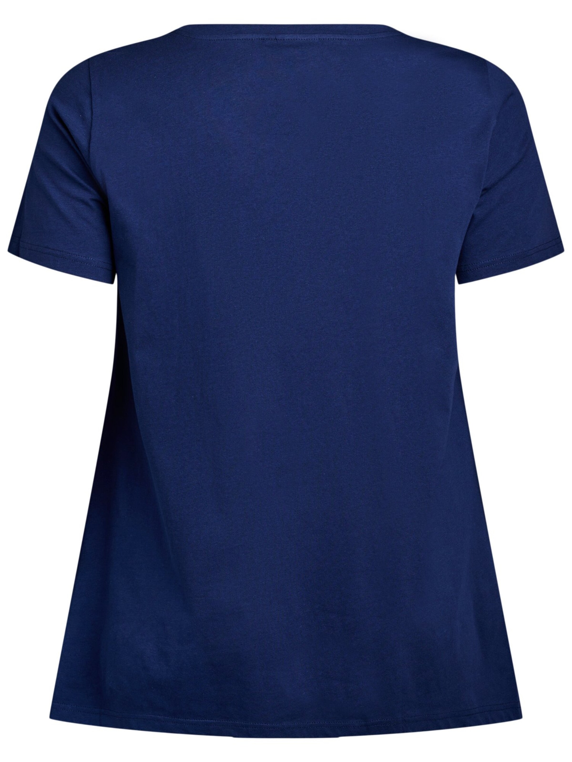 Tricou 'VMY' de la Zizzi pe albastru