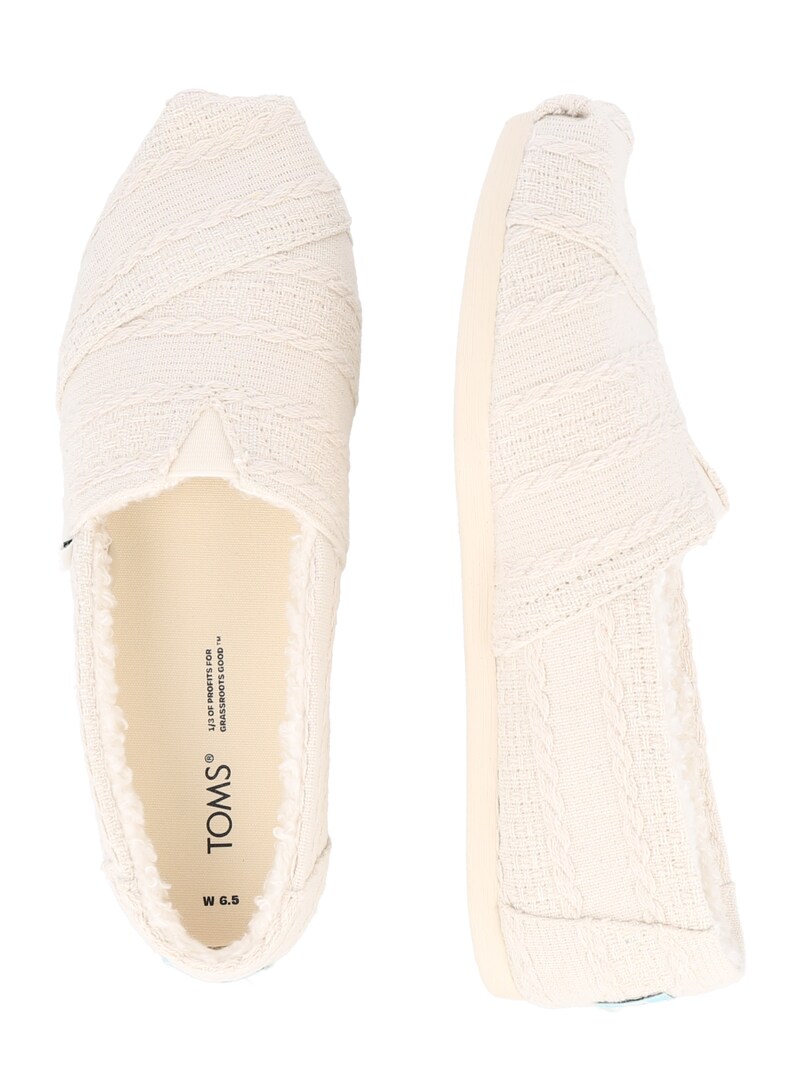 Low shoes TOMS Slip-ons Beige