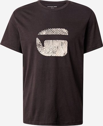 G-STAR Tričko – černá: přední strana