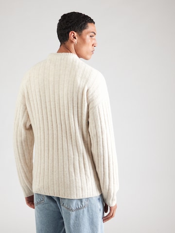 smėlio JACK & JONES Megztinis 'JJEBRADLEY CARTER'
