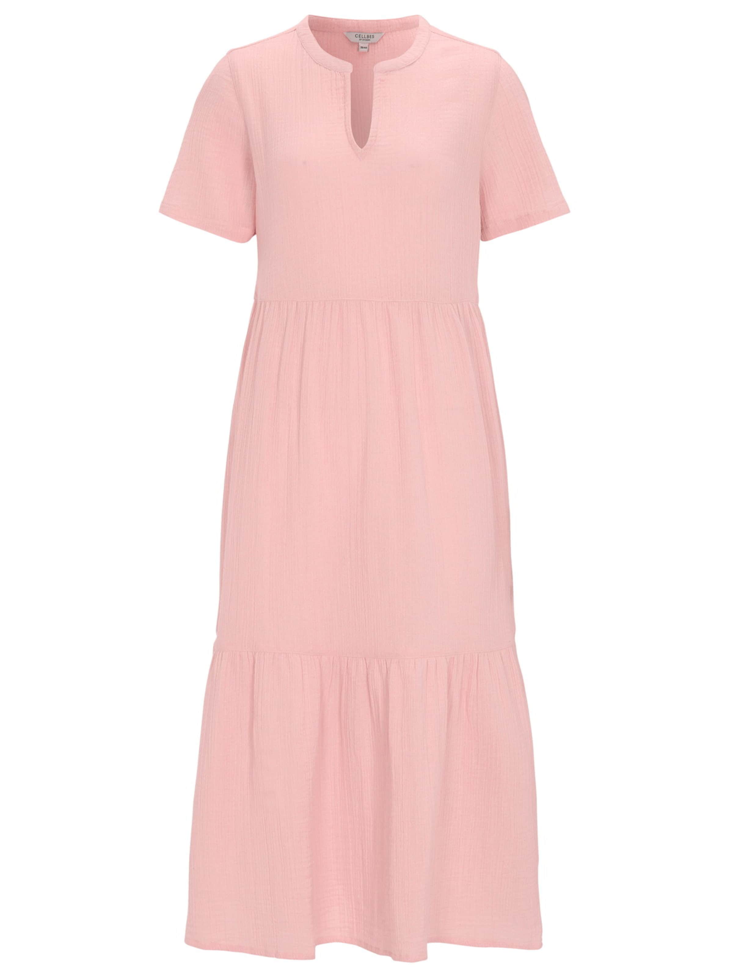 Cellbes of Sweden Jurk in Roze: voorkant