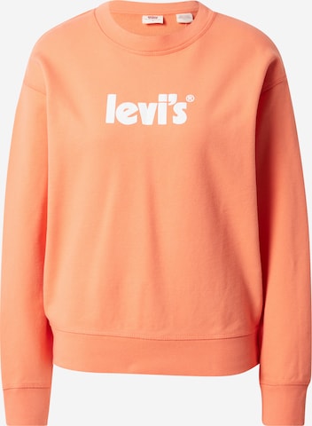 Sweat-shirt LEVI'S ® en orange : devant