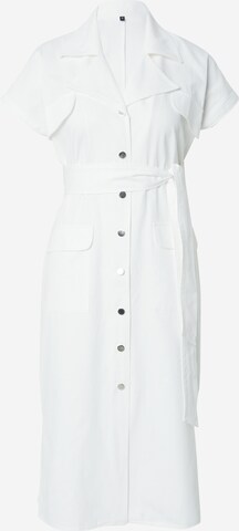 Robe-chemise Trendyol en blanc : devant