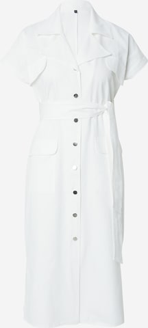 Robe-chemise Trendyol en blanc : devant