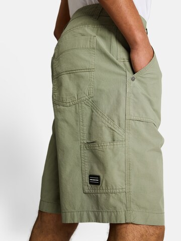 TOM TAILOR DENIM Loosefit Broek 'TTLOOSE' in Groen