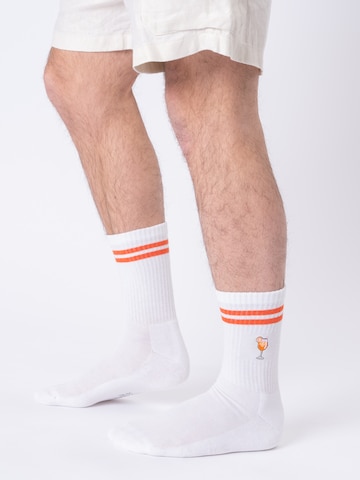Occulto Athletic Socks 'Summer' in Orange