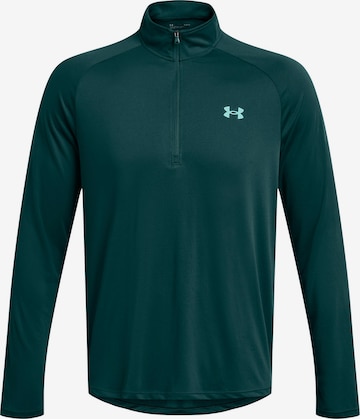 UNDER ARMOUR Performance Shirt 'Tech 2.0' in Green: front