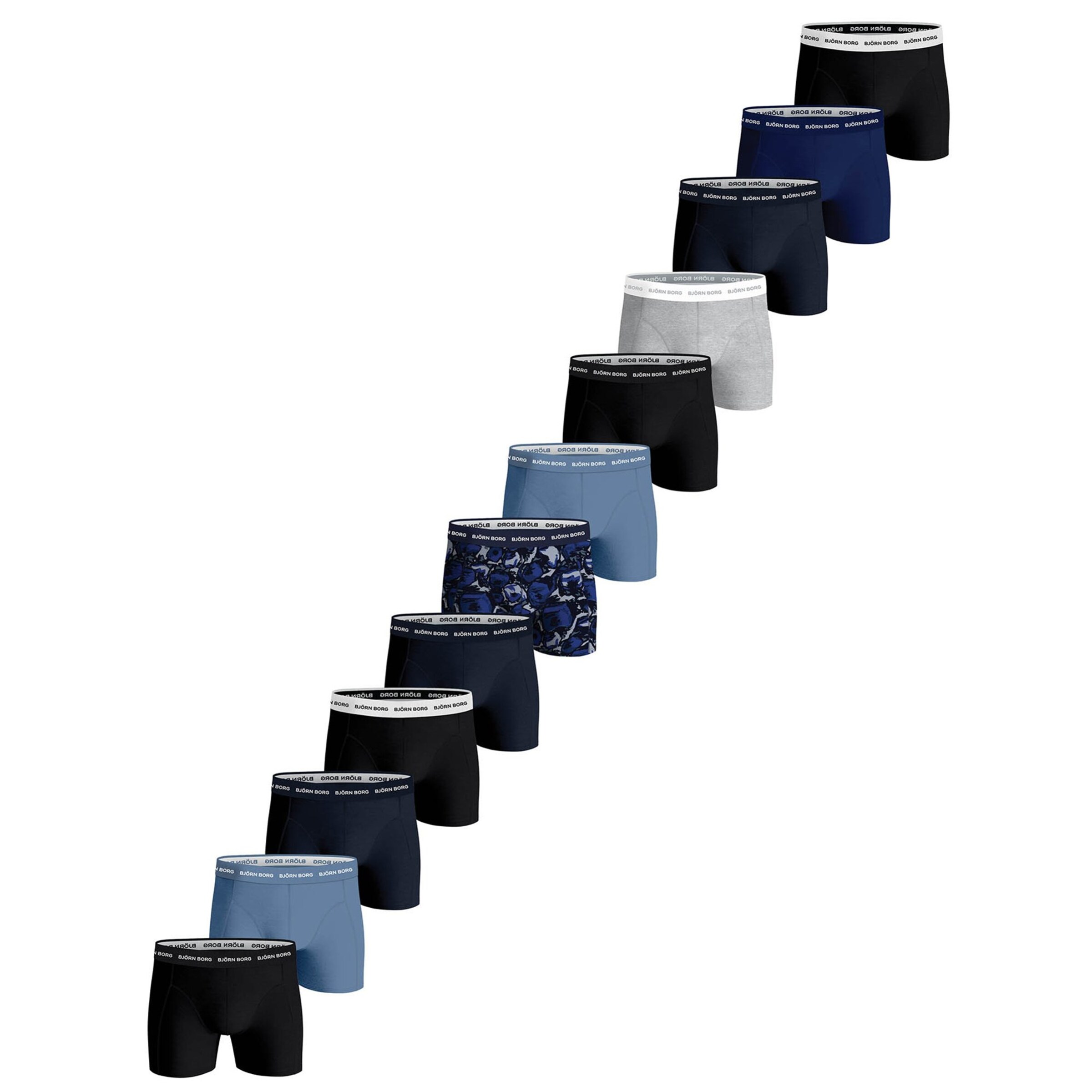 Sous-vêtements de sport BJÖRN BORG en bleu : devant