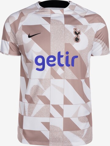 NIKE Functioneel shirt 'Tottenham Hotspur Academy' in Beige: voorkant