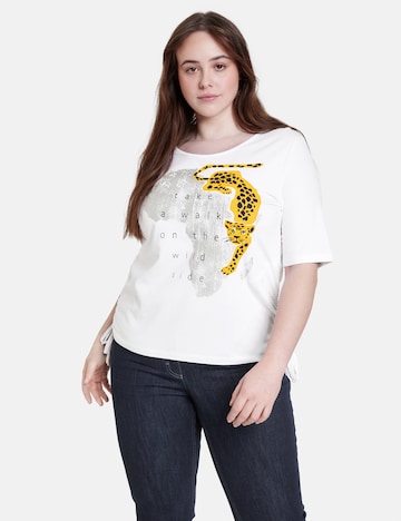 SAMOON T-Shirt in Weiß: predná strana