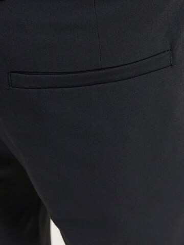 JACK & JONES Обычный Плиссированные брюки 'JPRBushwick Harry' в Черный