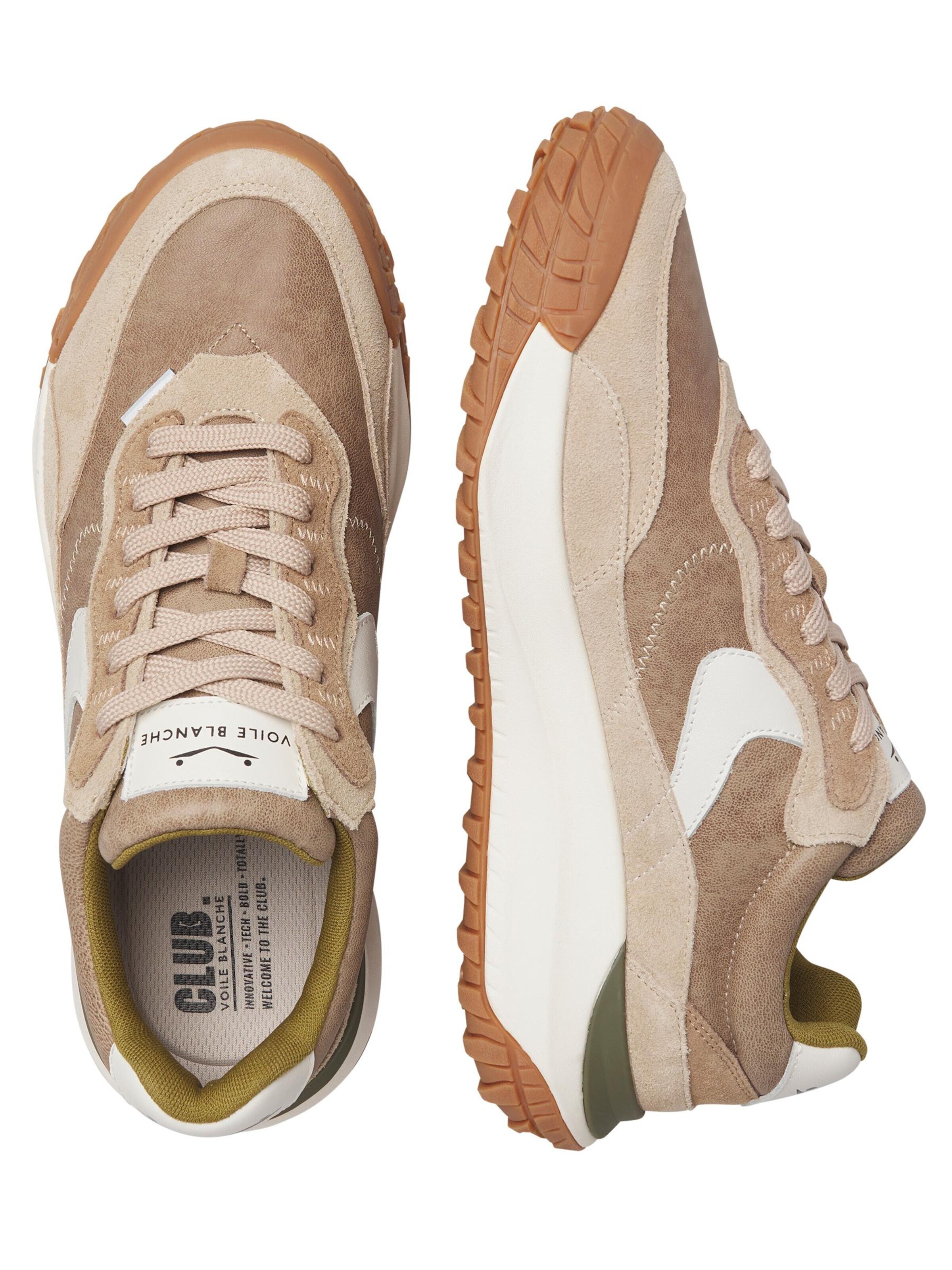 Voile blanche Platform trainers 'CLUB ACT M.' in Beige