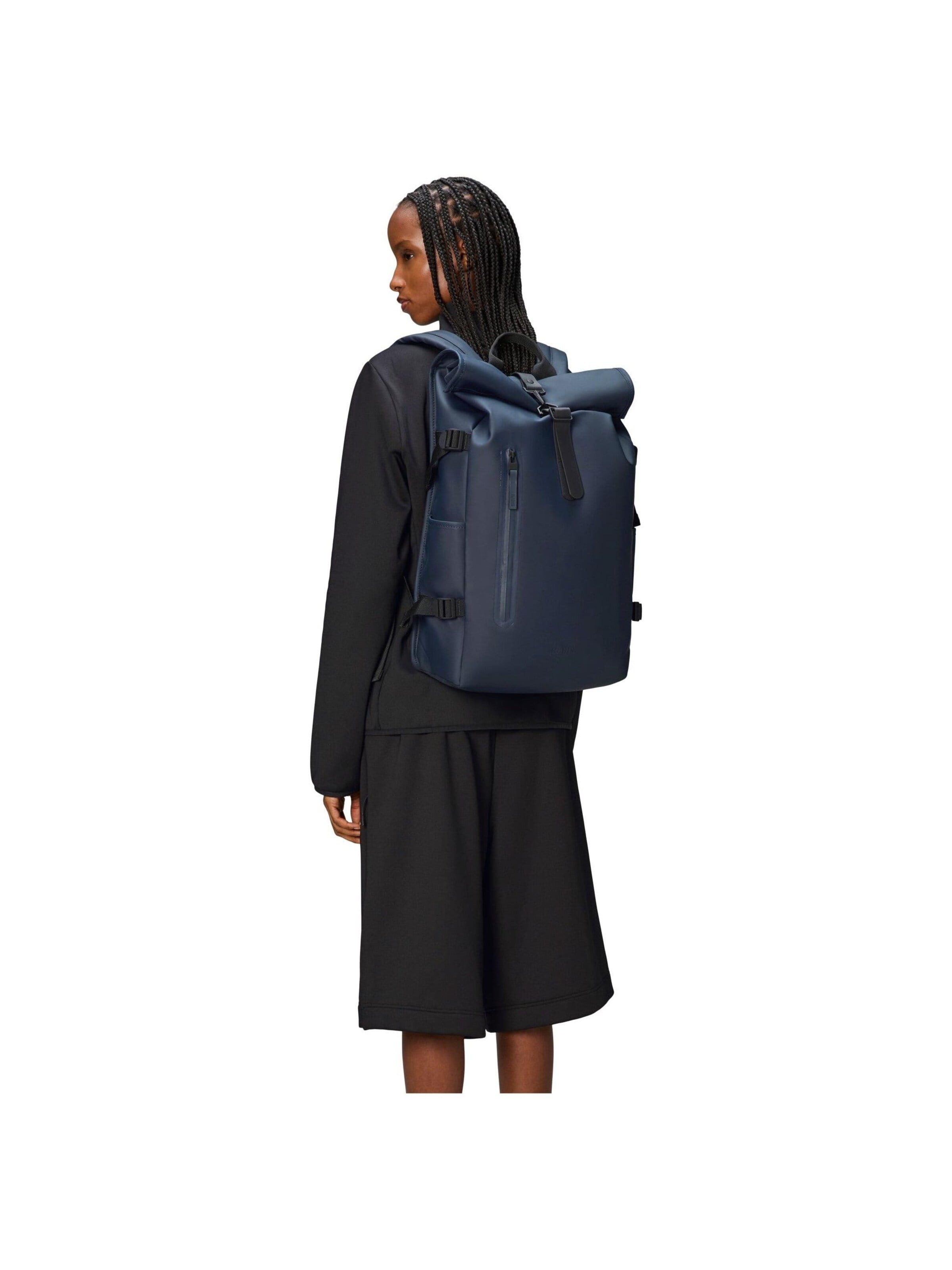 RAINS Rucksack in Blau