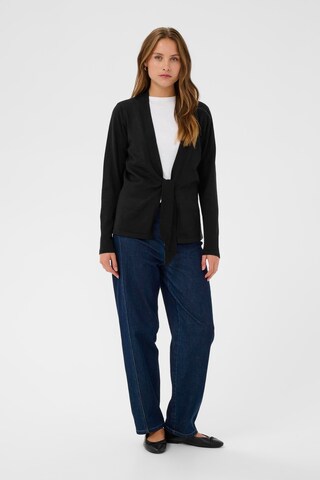 SAINT TROPEZ Knit cardigan in Black