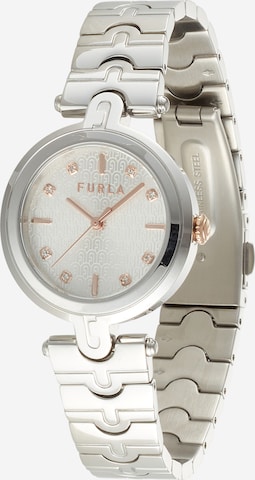 FURLA Analogové hodinky – stříbrná: přední strana