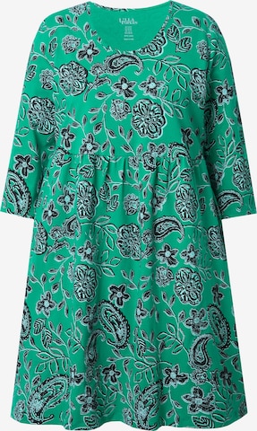 Ulla Popken Kleid in Grün: Vorderseite