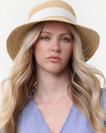 LOEVENICH Hut in Beige: Vorderseite