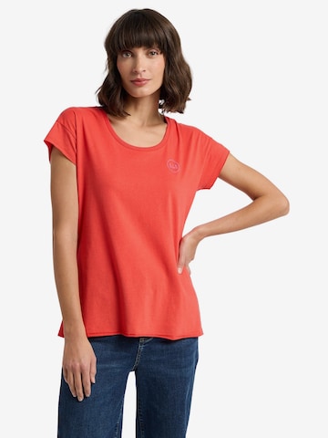 Elbsand Shirt 'Ragne' in Rood: voorkant