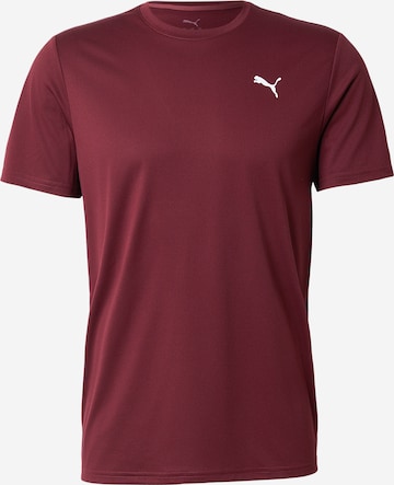 PUMA Performance shirt 'Tad Essentials' in Red: front