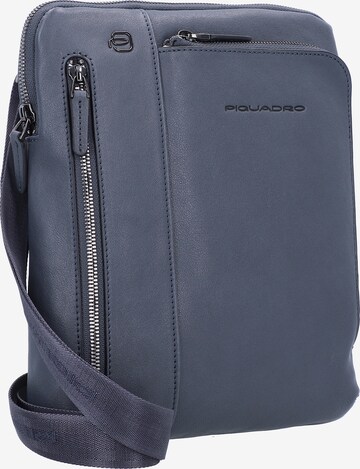 Piquadro Crossbody Bag in Black: front