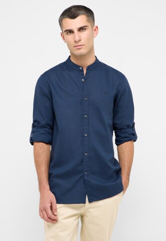 MUSTANG Regular fit Button Up Shirt 'Yuma' in Blue