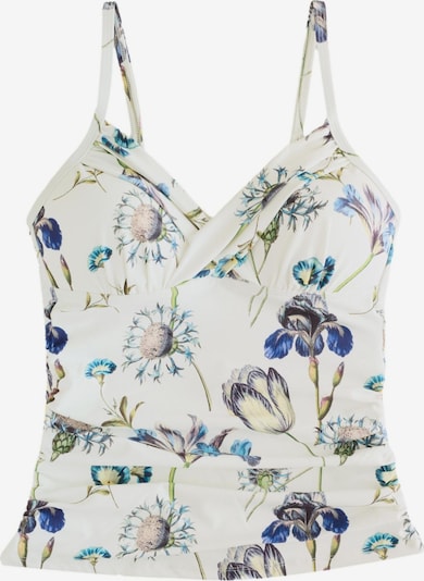 Tankinio viršutinė dalis iš Next, spalva – mėlyna / žalia / balta, Prekių apžvalga