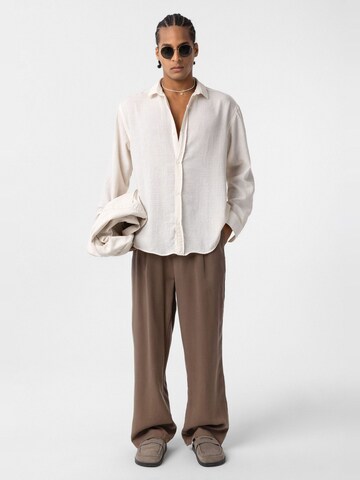 Dandalo Comfort Fit Hemd in Beige