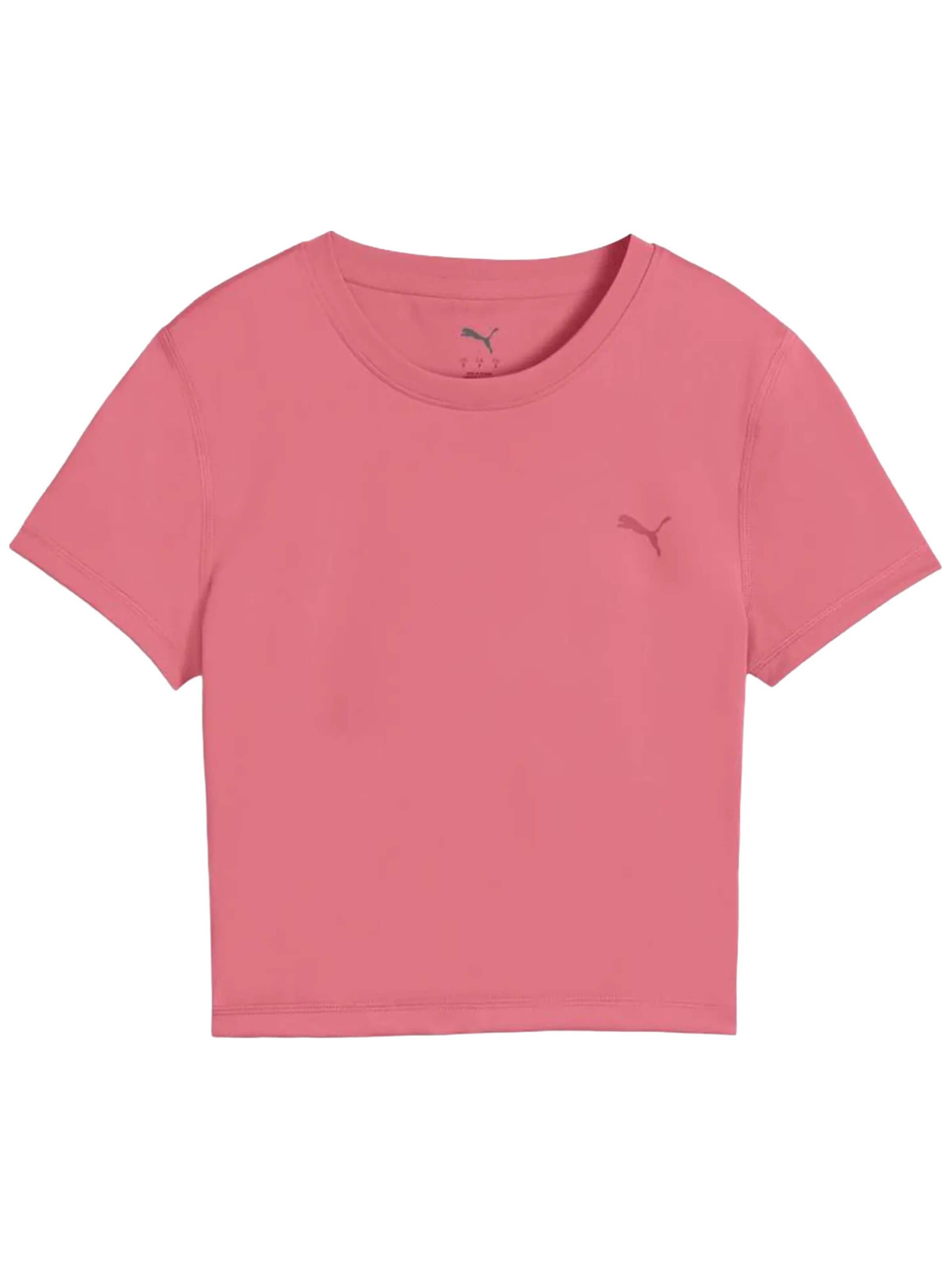 Maglietta 'Puma W Strong Cross Back Tee' in XS PUMA di colore rosa, Visualizzazione prodotti