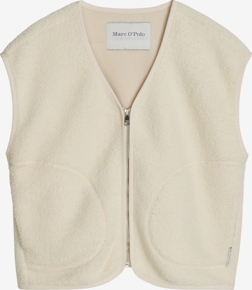 Marc O'Polo DENIM Bodywarmer in Wit: voorkant