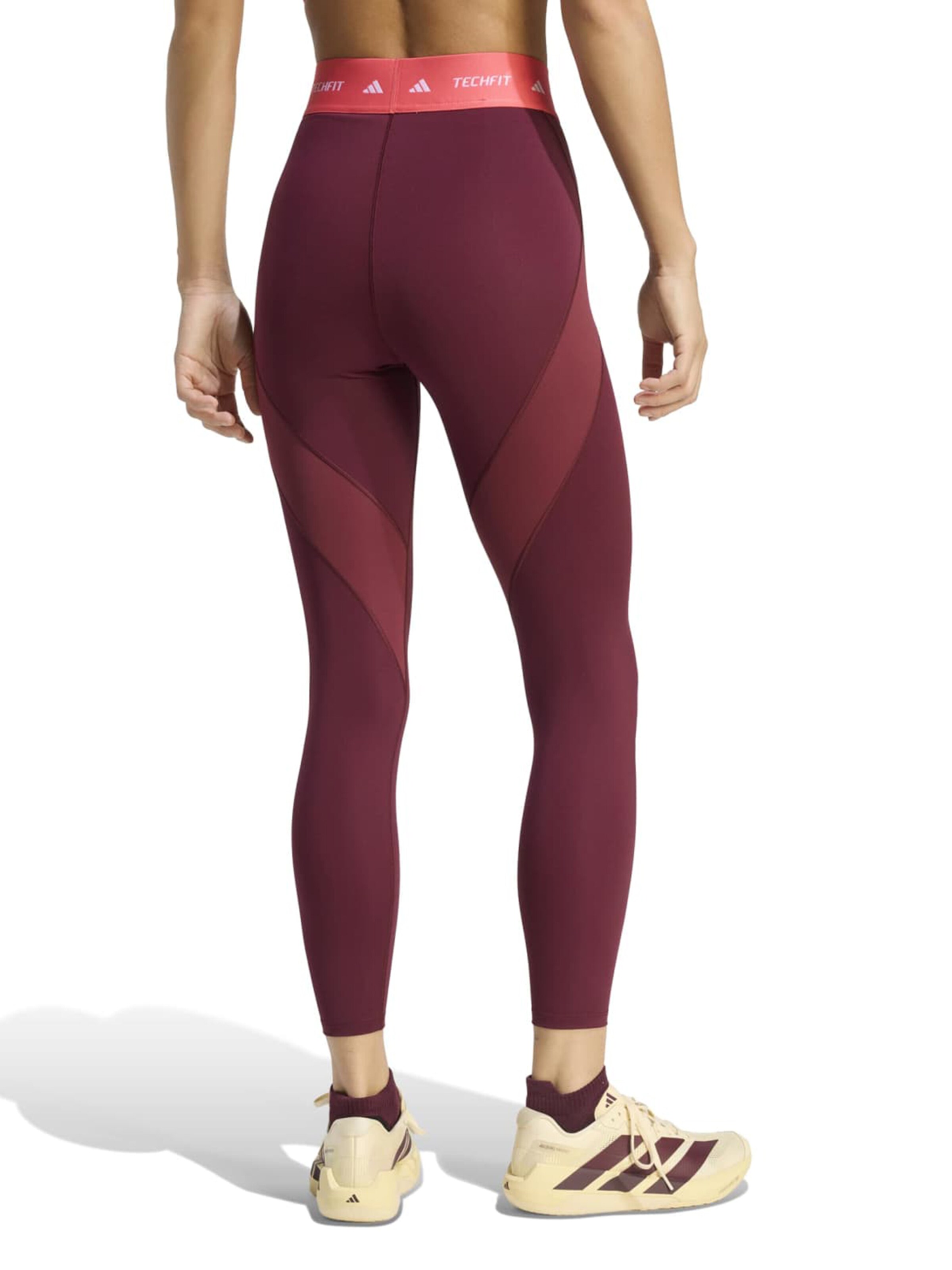ADIDAS PERFORMANCE Skinny Sports trousers in Red
