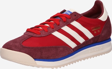 ADIDAS ORIGINALS - Sapatilhas baixas 'SL 72 RS' em vermelho: frente