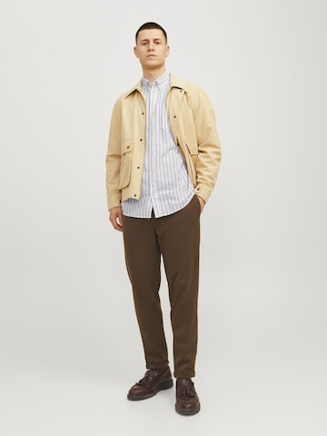JACK & JONES Regular fit Button Up Shirt in White