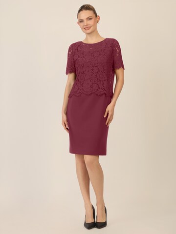 APART Sheath Dress in Red