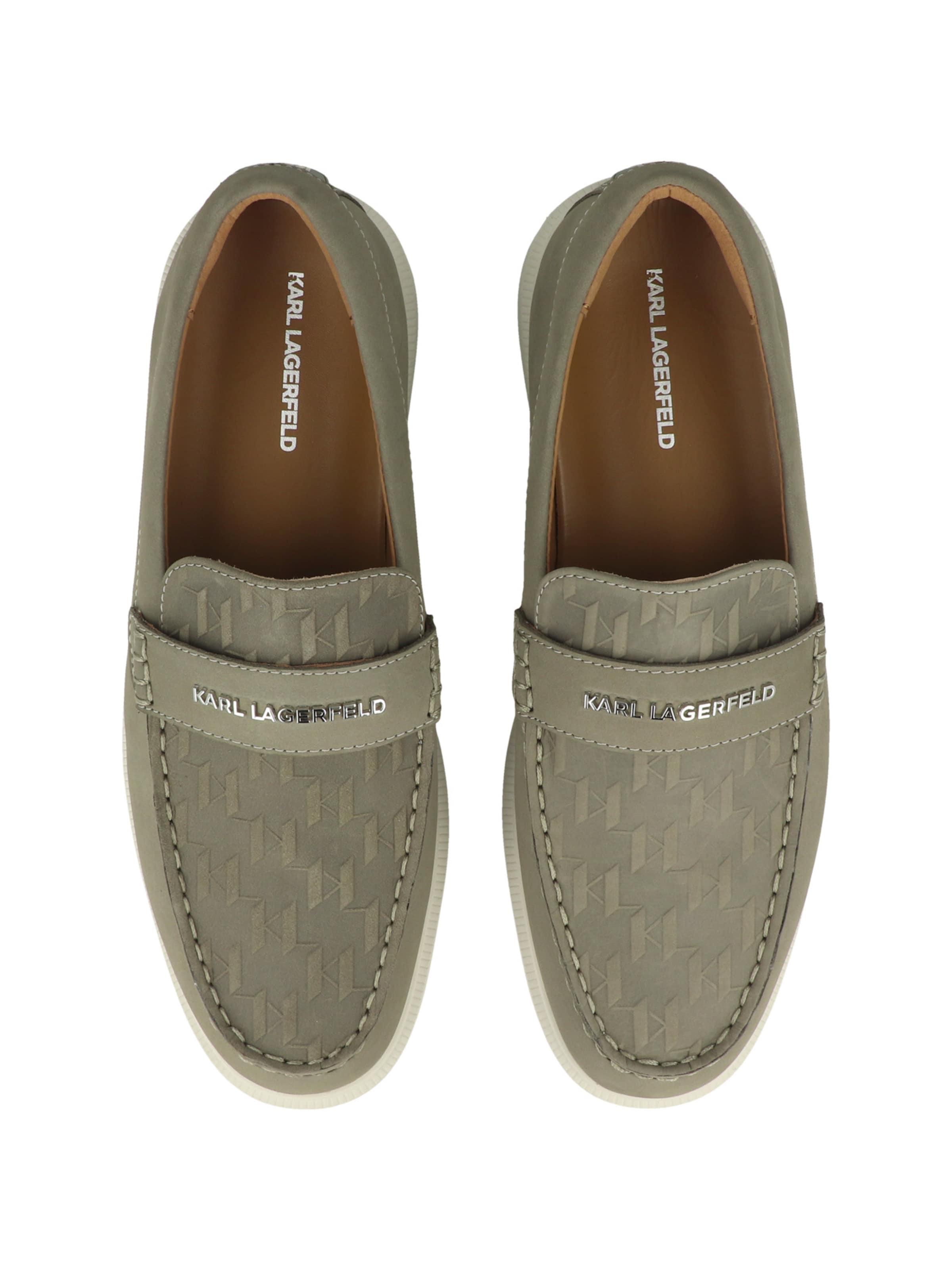 Karl Lagerfeld - Mocassins ' KORI ' em verde