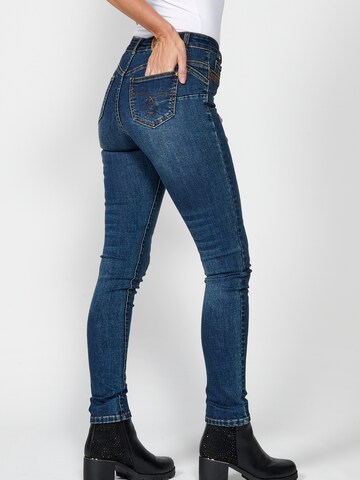 KOROSHI Regular Jeans in Blau