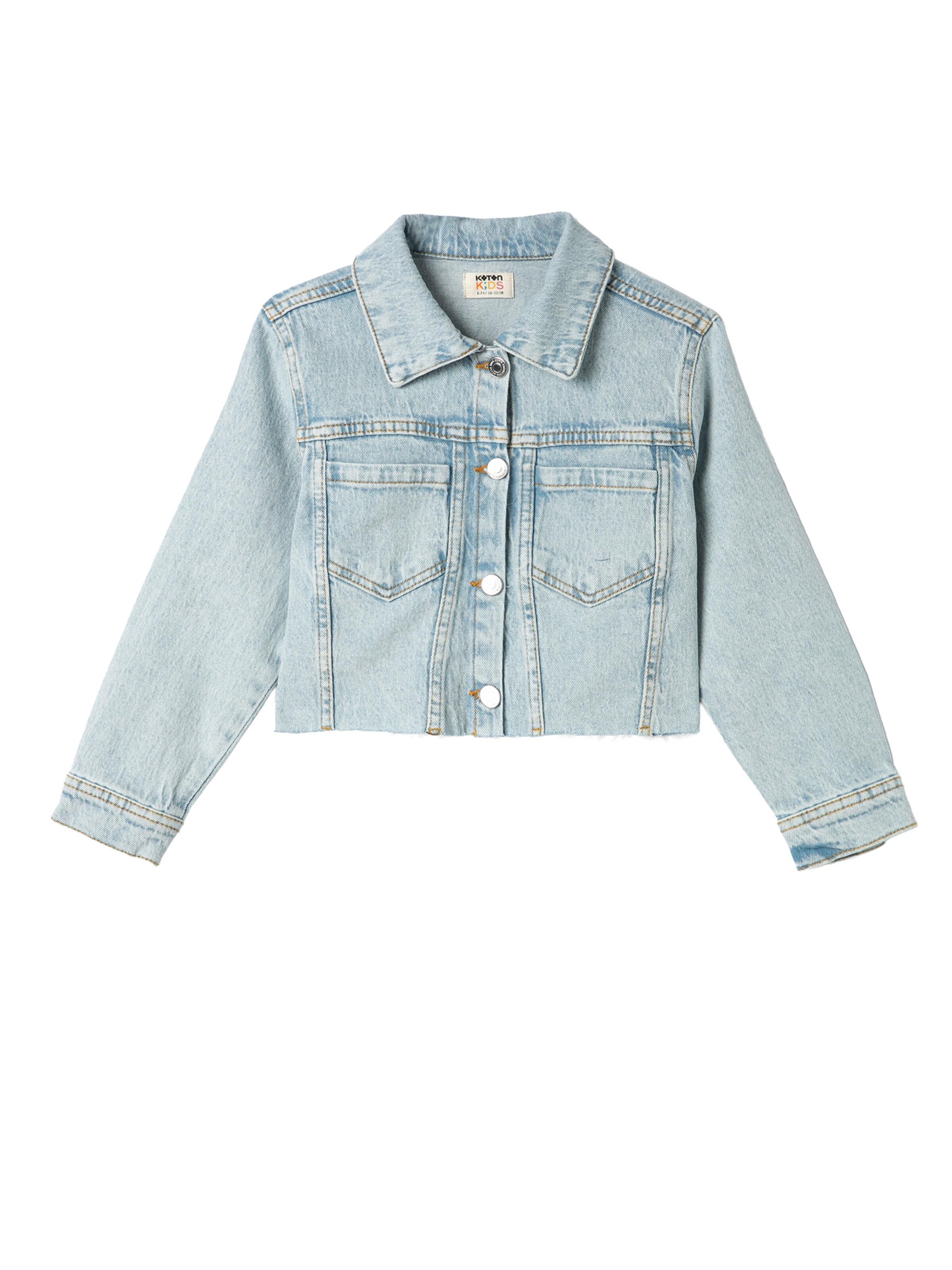 Koton Between-season jacket in Blue: front