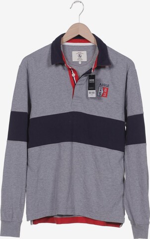 AIGLE Poloshirt L in Grau: predná strana