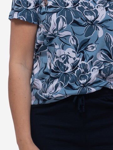 Ammann Pyjama 'Night & Home' in Blauw