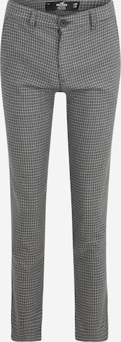 HOLLISTER Regularen Chino hlače | črna barva: sprednja stran