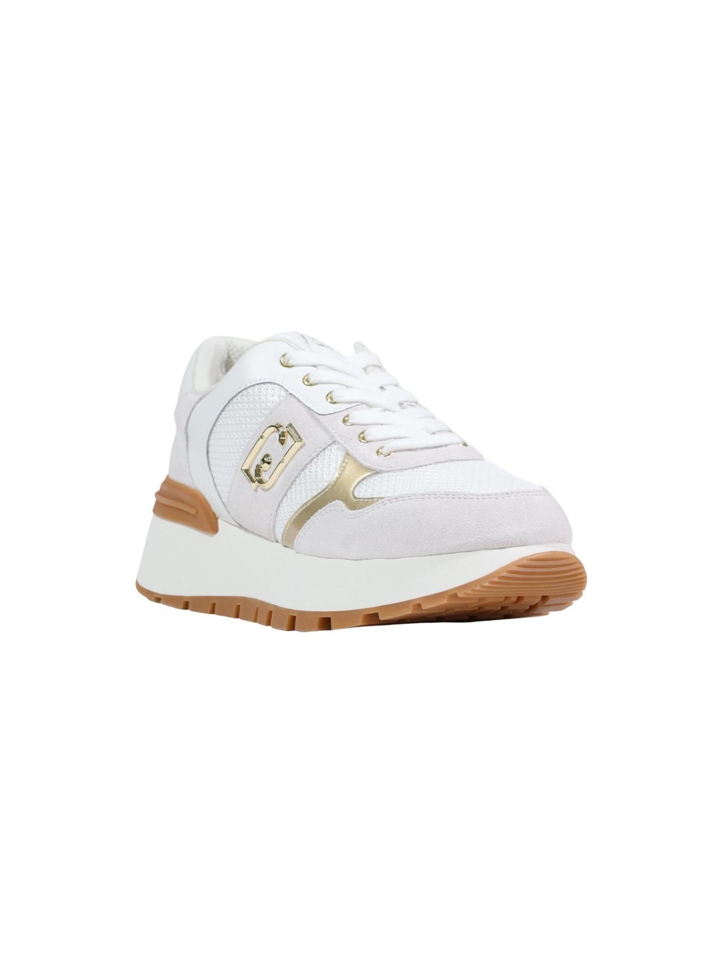 Sneaker bassa 'AMAZING 43 BIS BA6031PX027' di Liu Jo in bianco
